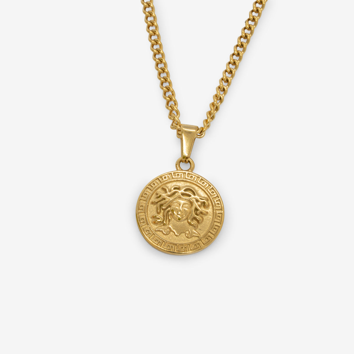 HALSKÆDE MED MEDUSA VEDHÆNG